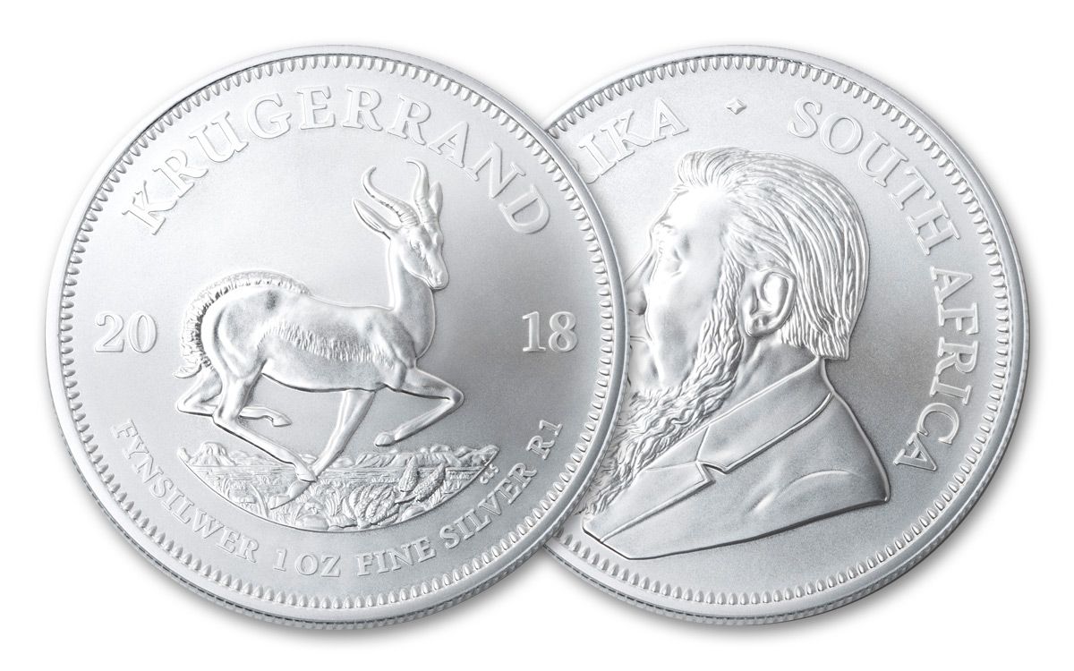 south african krugerrand silver coins - South African Krugerrand Silver Coins